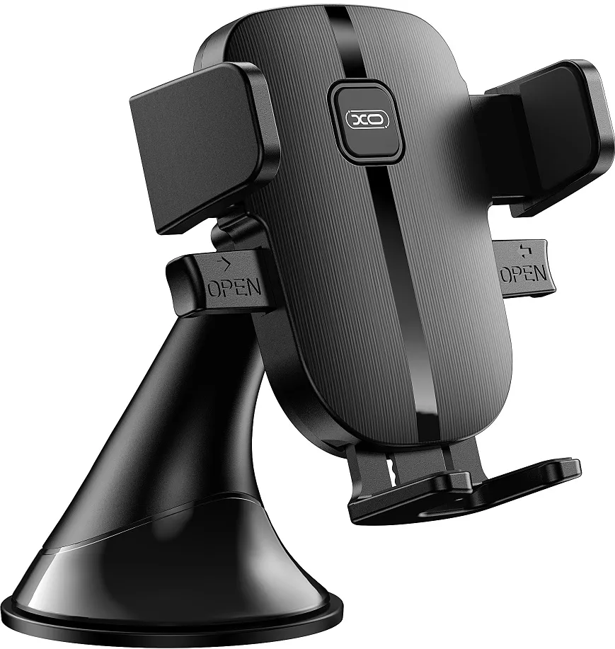 XO car holder C120 black with suction cup