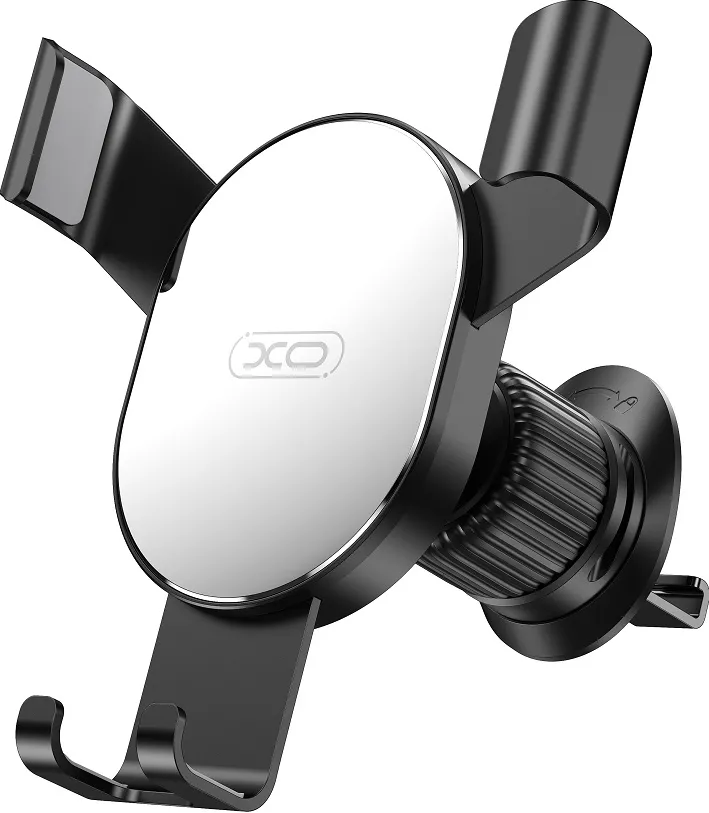 XO car holder 126 silver-black for air outlet