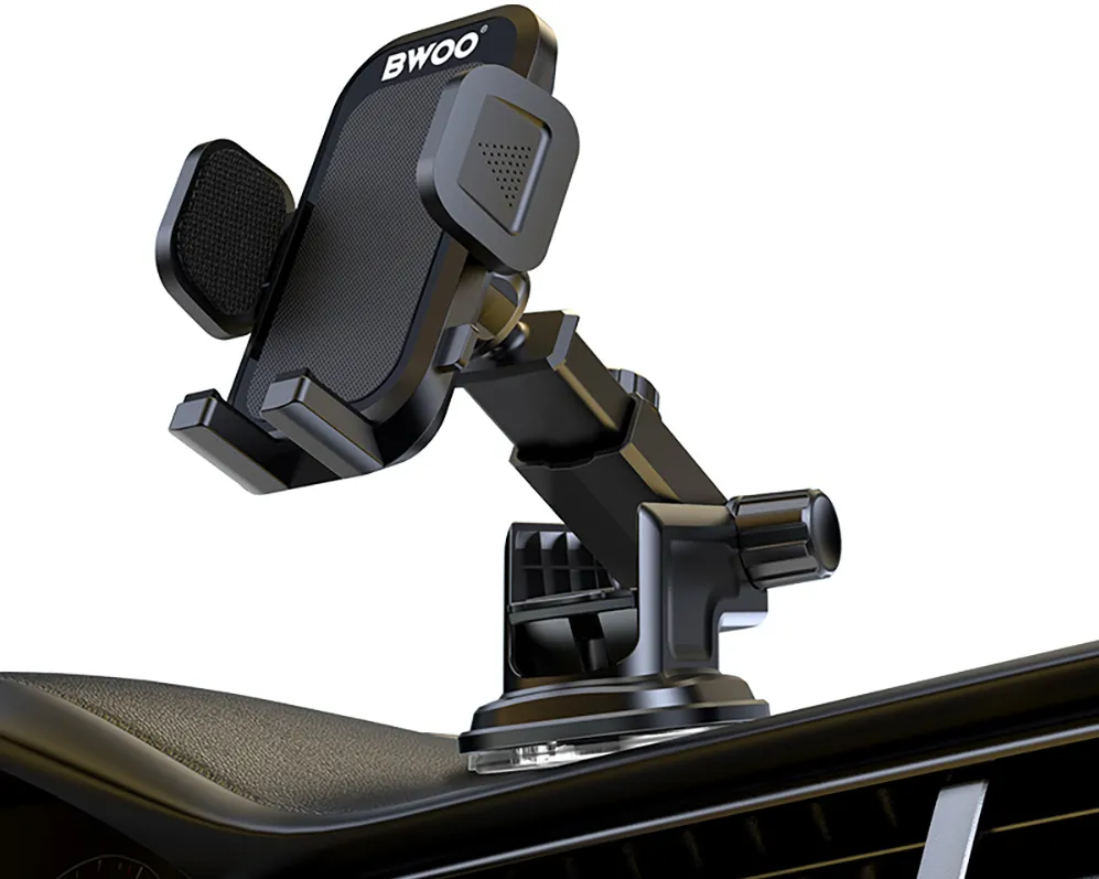 BWOO Dashboard car holder BO-ZJ125 ABS+silicon+aluminum