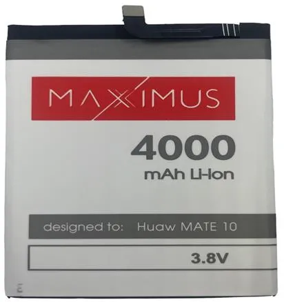 BATTERY MAXXIMUS HUAWEI MATE 10 4000mAh MATE20/P20 PRO/VIEW 20, HB436486ECW