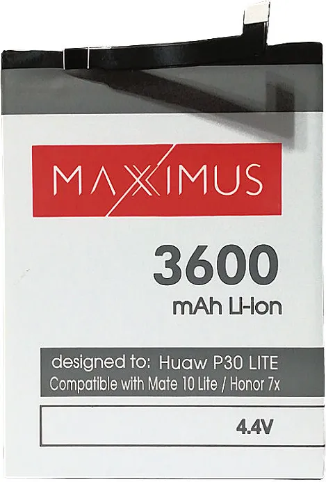 BATTERY MAXXIMUS HUAWEI P30 LITE 3600 mAh Li-Ion, HB356687ECW