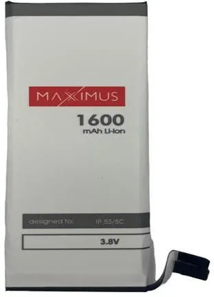 BATTERY MAXXIMUS IPHONE 5S/5C 1600mAh
