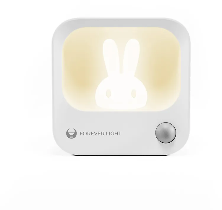 LED BUNNY Night Lamp PURE FLC-10 LEA PIR white 500mAh Forever Light