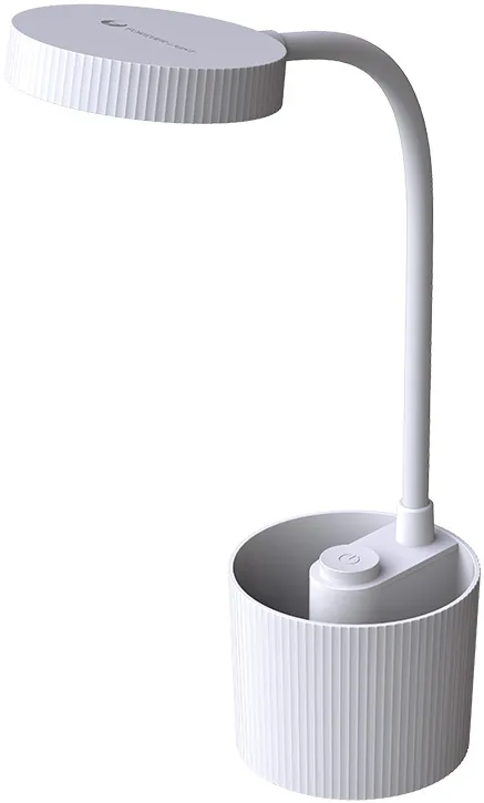 Desk LED Lamp 5W with pen holder PURE FLB-20 AGNES white Forever Light