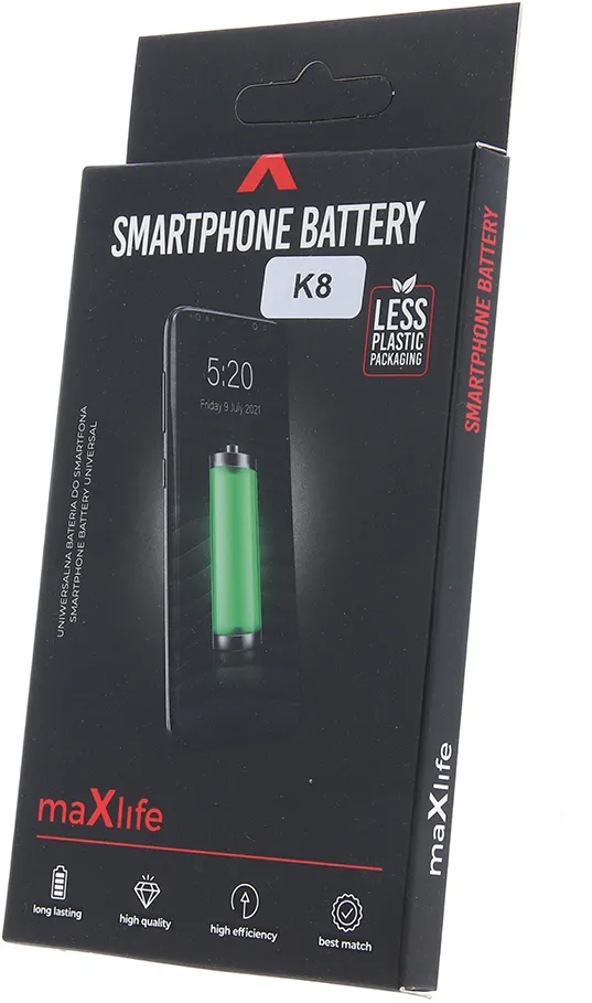 Maxlife battery for LG K8 K350N / K7 X210 BL-46ZH 2125mAh