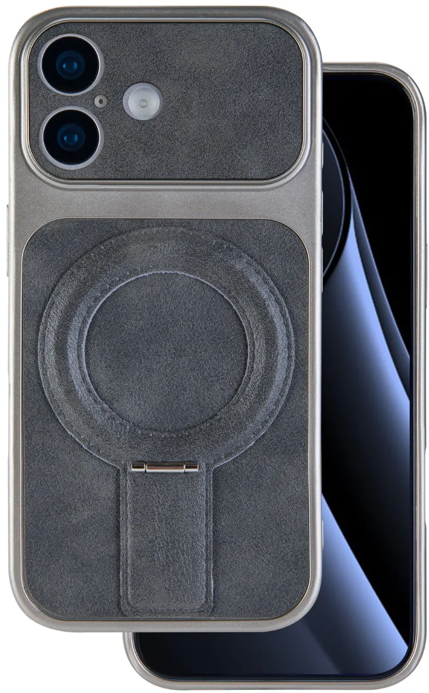 Luxgrip Mag case for iPhone 16 6,1" grey