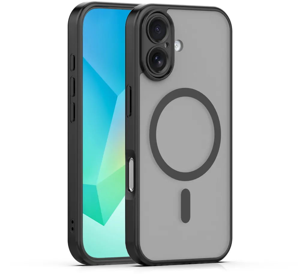 Mag Matt case for iPhone 17 6,3" / 18 6,3" black camera protection