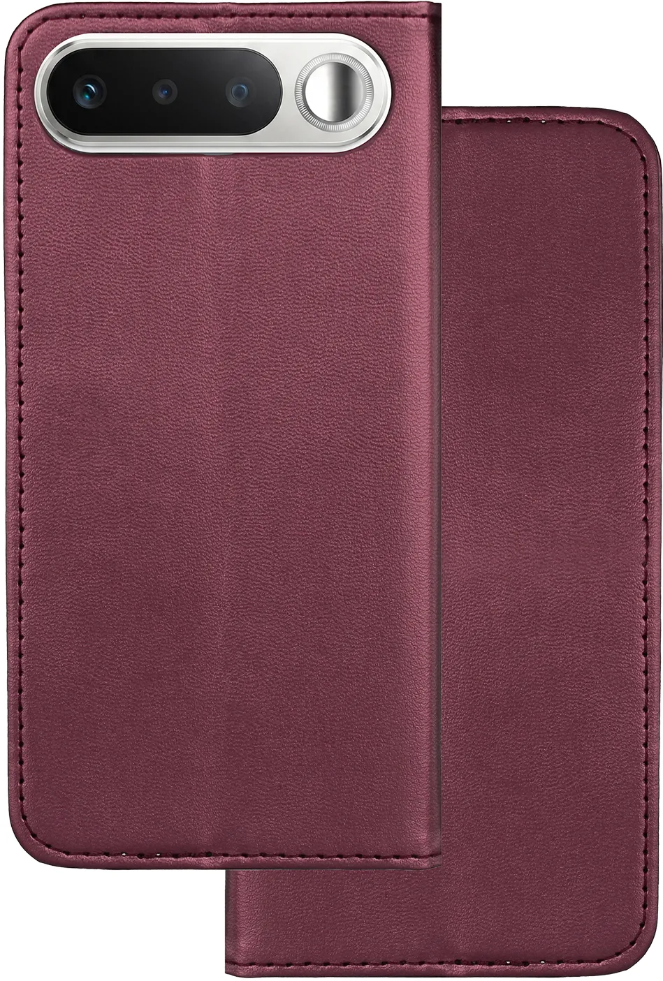 Smart Magnetic case for Realme 16 5G burgundy
