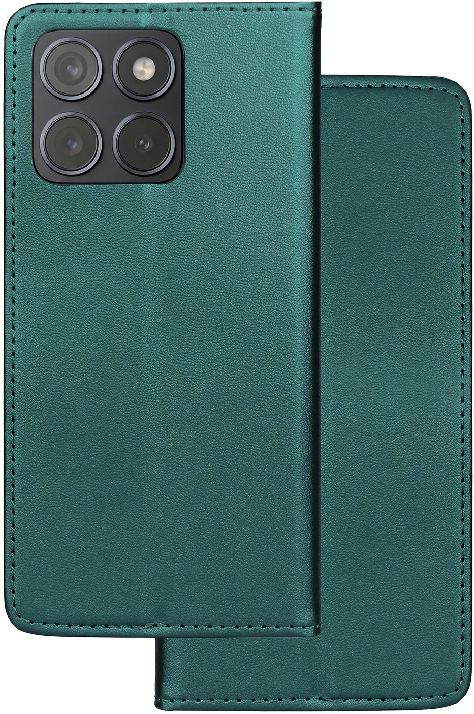Smart Magnetic case for Motorola Edge 70 Fusion dark green
