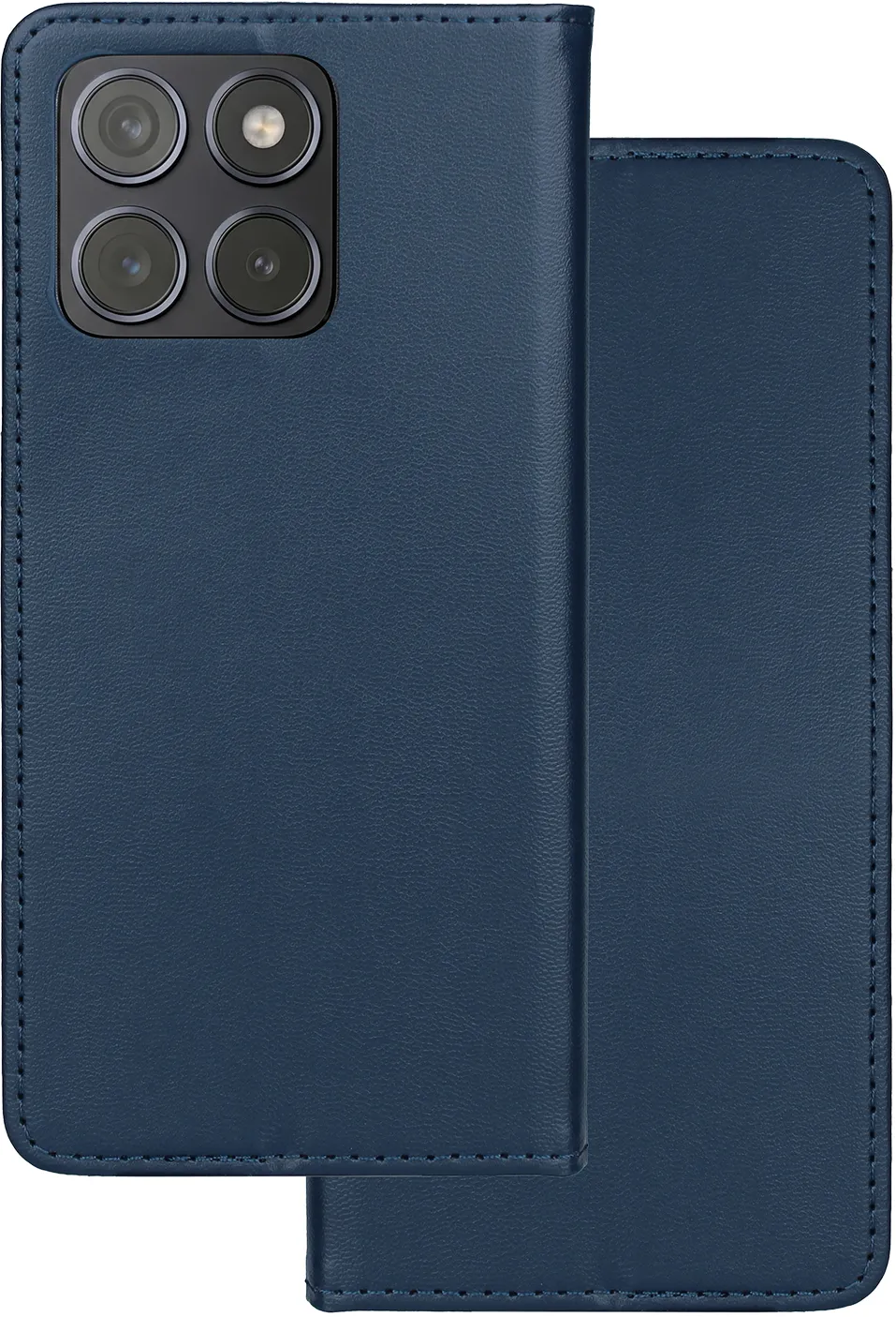 Smart Magnetic case for Motorola Edge 70 Fusion navy blue