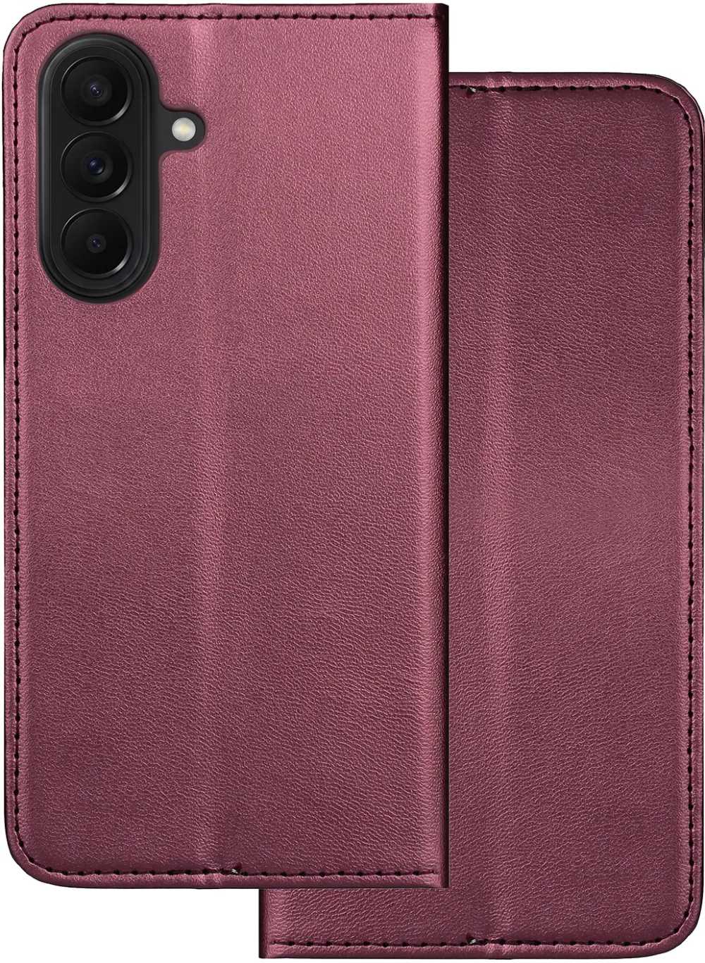 Smart Magnetic case for Samsung Galaxy A27 5G burgundy