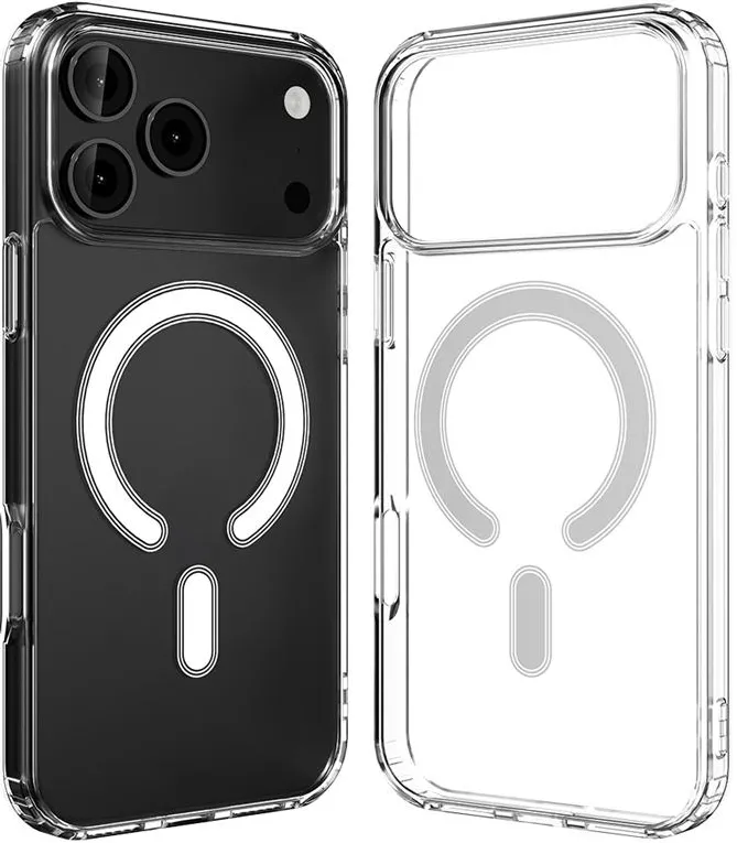Mercury Jell Hard MagSafe case for iPhone 17 Pro Max / 18 Pro Max clear
