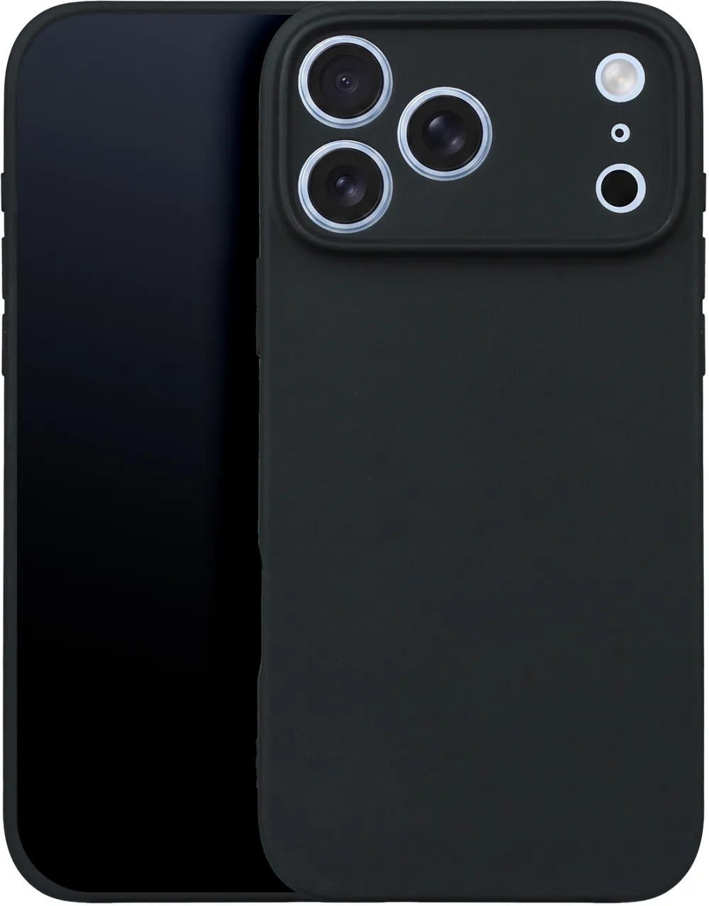 Matt TPU case for iPhone 17 Pro Max 6,9" / 18 Pro Max 6,9" black