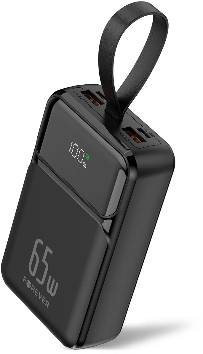 Forever power bank TB-400 PD QC 65W 20000 mAh black