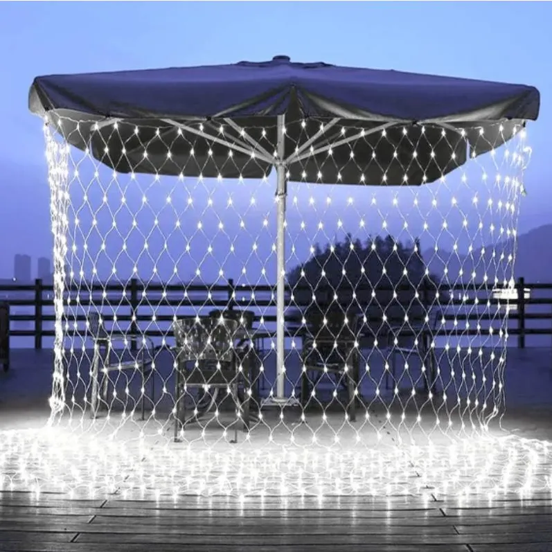 LED CURTAIN (240 LAMPS) 3M x 3M COLD WHITE