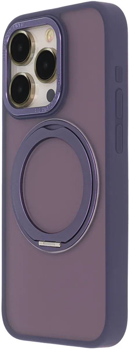 Secure Spinning Mag Case for iPhone 15 6,1" purple