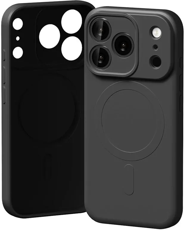 Mercury Semi-Silicon MagSafe case for iPhone 17 Pro / 18 Pro black