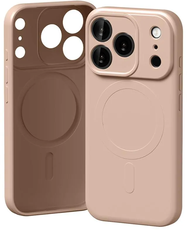 Mercury Semi-Silicon MagSafe case for Samsung Galaxy S26 pink sand