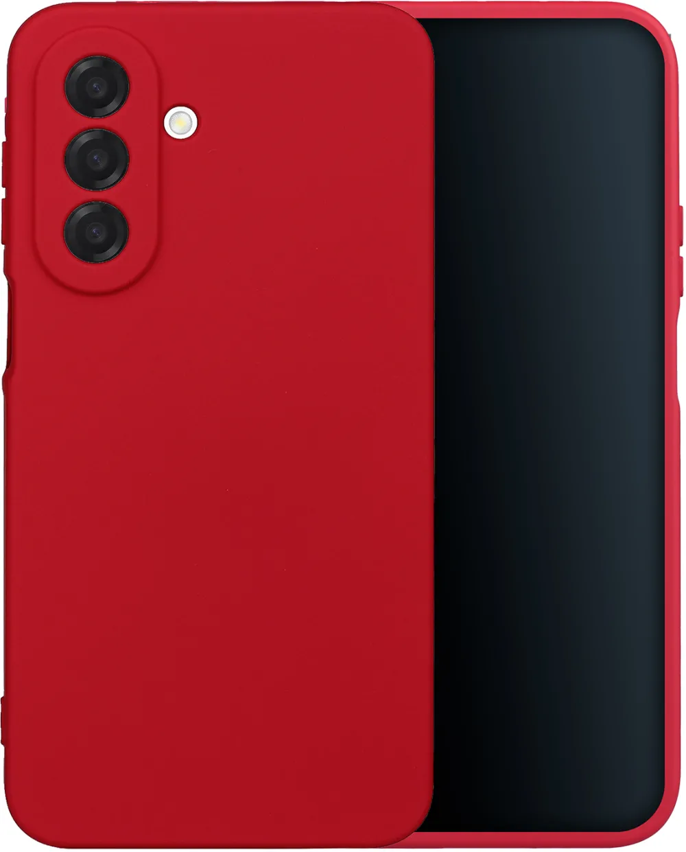 Silicon case for Samsung Galaxy A57 5G red