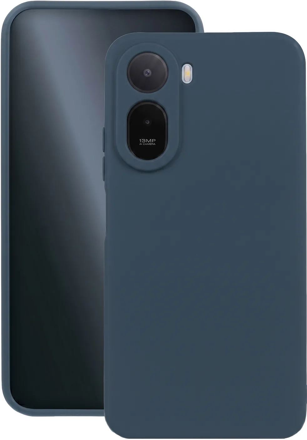 Silicon case for Xiaomi Redmi A7 Pro 4G / Redmi A7 Pro 5G dark blue