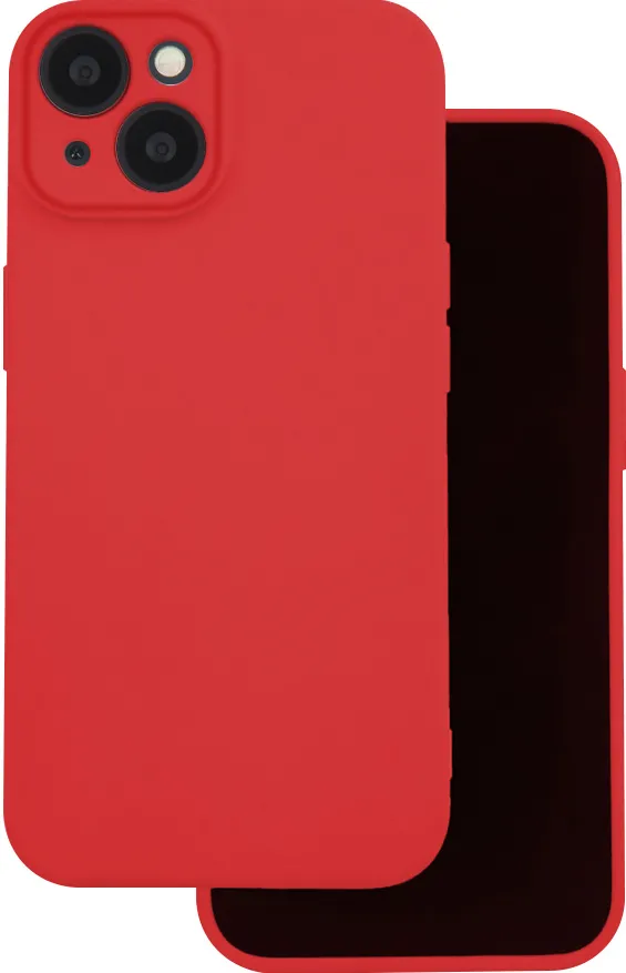 Silicon Box case for Samsung Galaxy S25 FE red