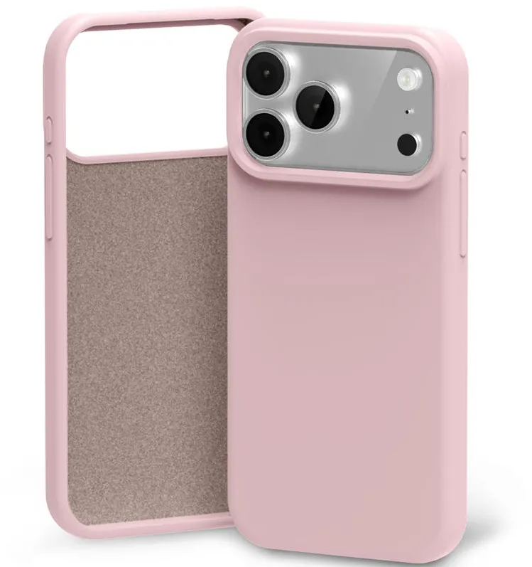Mercury Silicone case for iPhone 17 Pro Max / 18 Pro Max pink sand