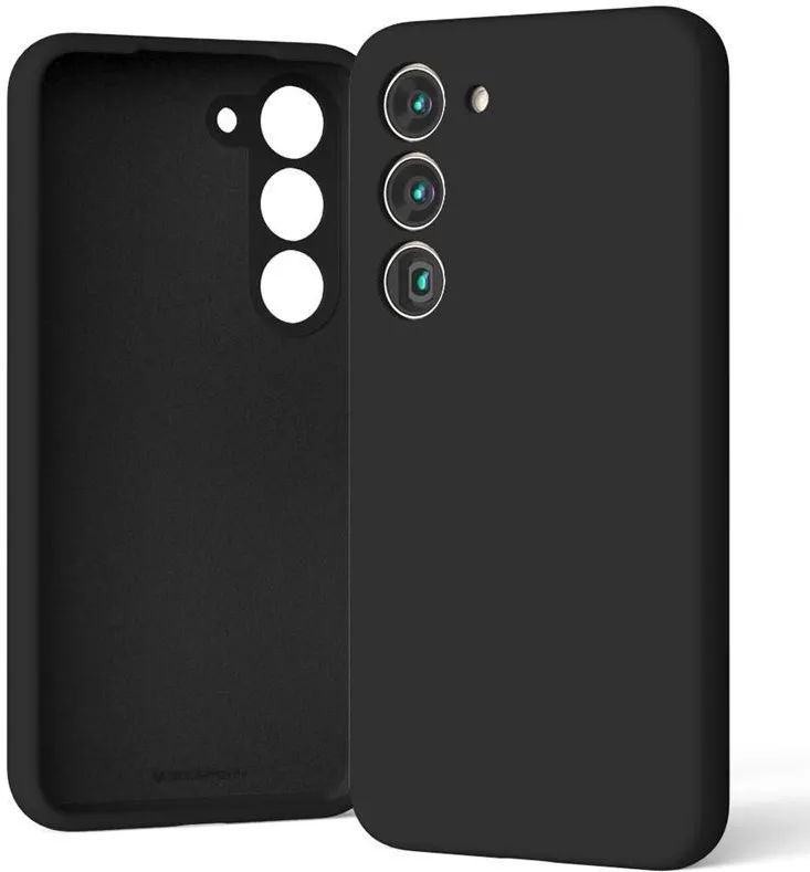 Mercury Silicone case for Samsung Galaxy S24 FE black
