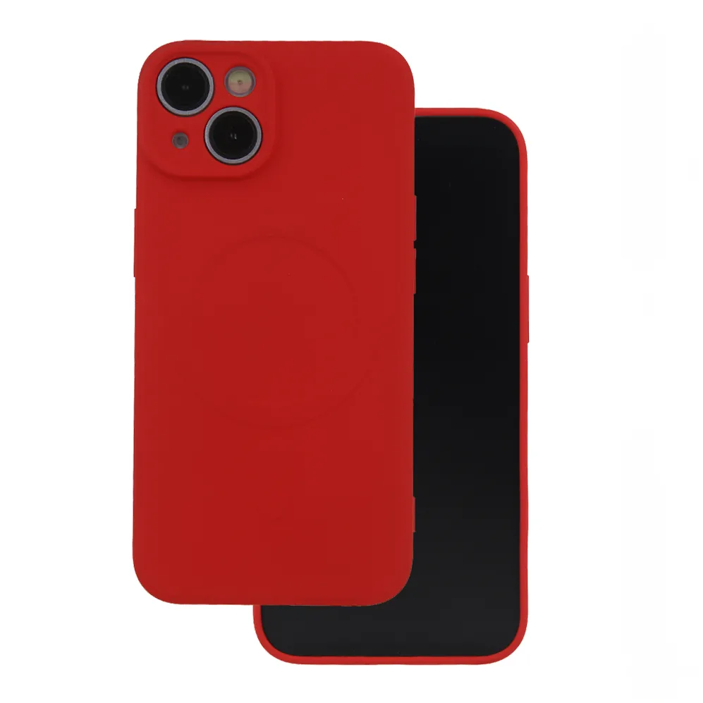 Simple Color Mag case for Samsung Galaxy A17 4G / A17 5G / A18 5G red