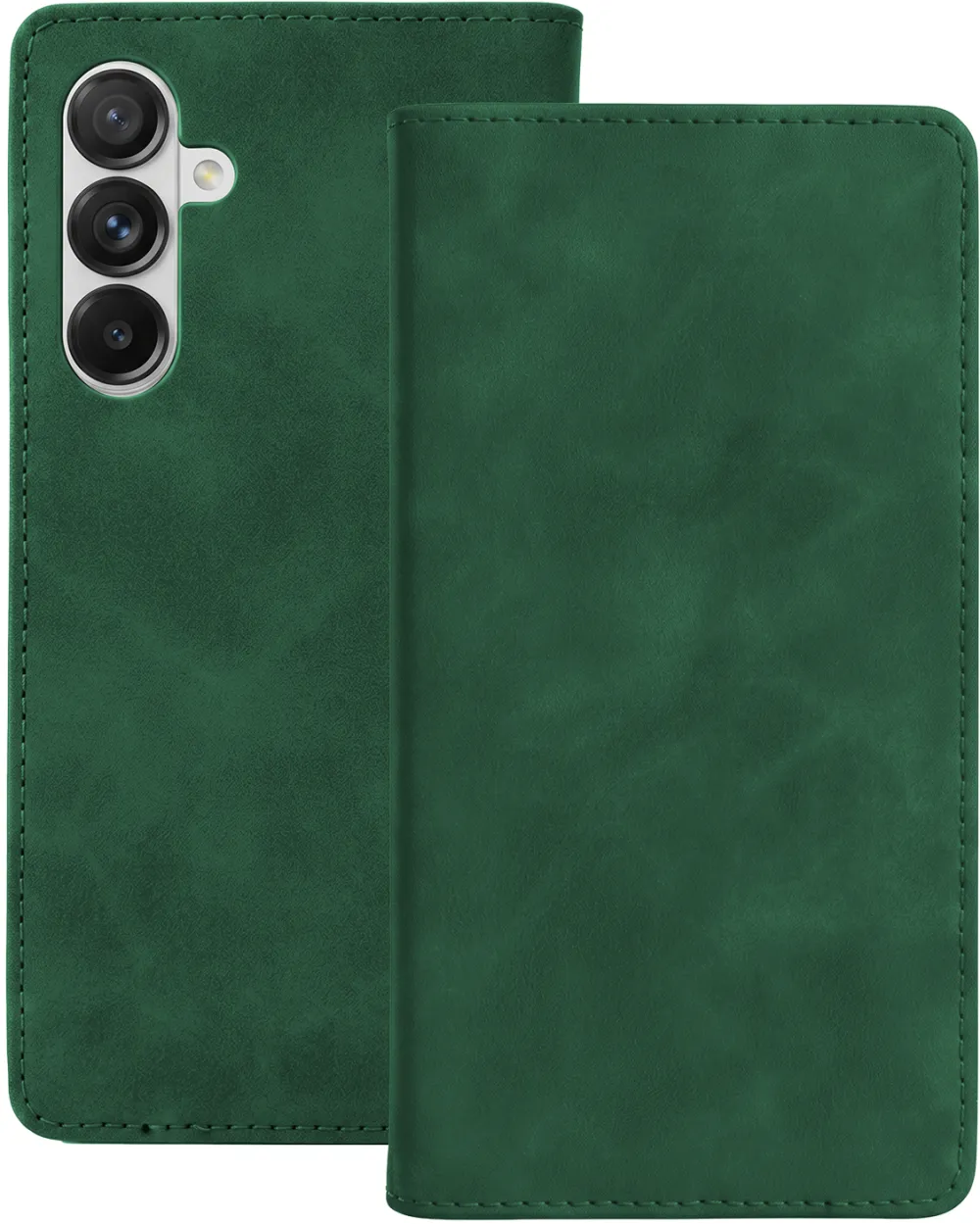 Smart Suede case for Samsung Galaxy A56 5G green