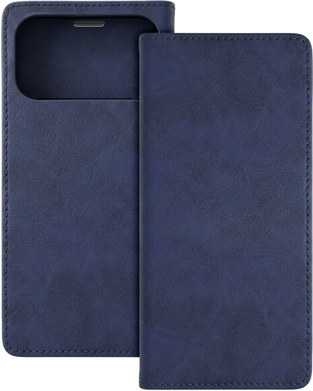 Smart Suede case for iPhone 17 Pro 6,3" / iPhone 18 Pro 6,3" navy blue