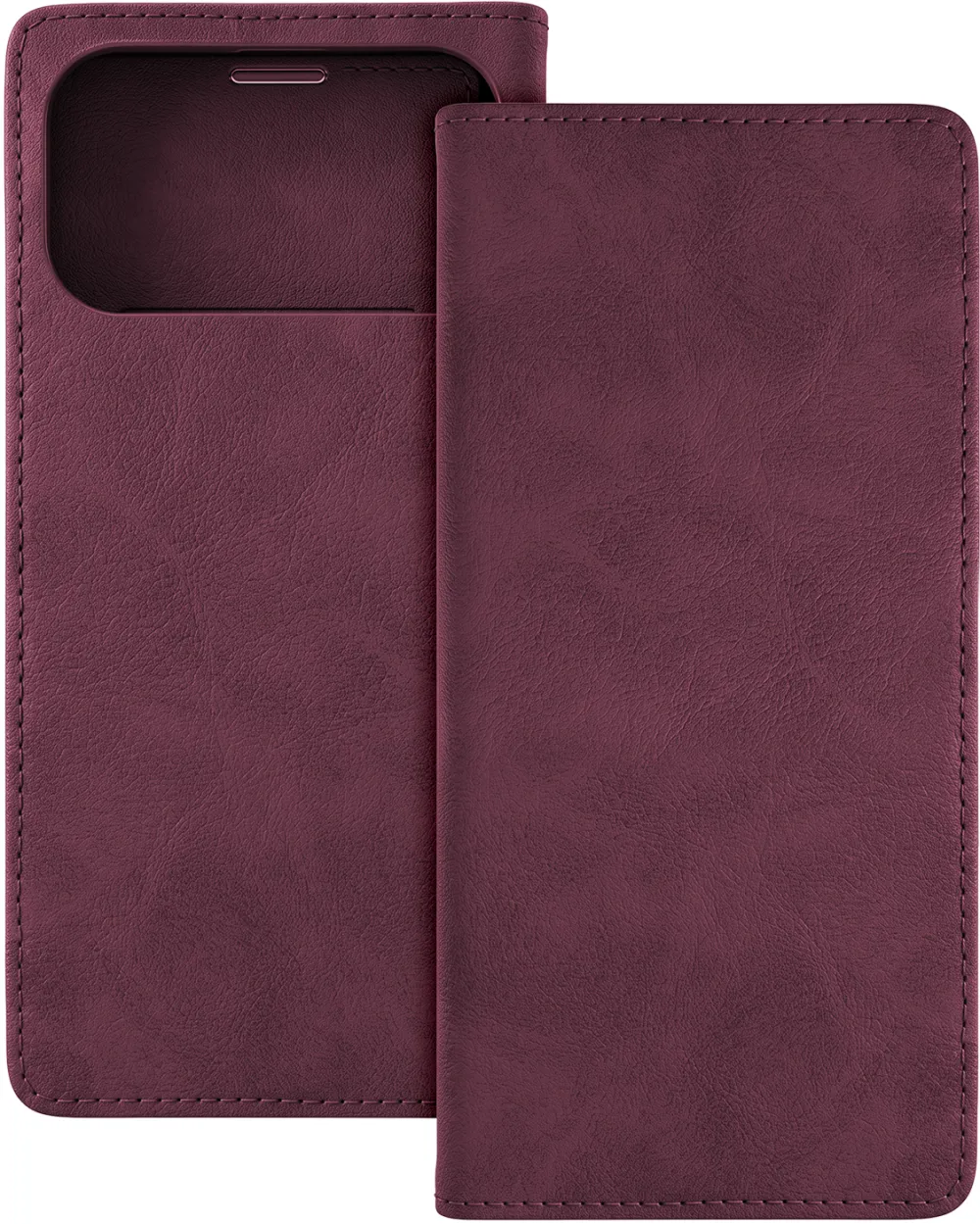 Smart Suede case for iPhone 17 Pro Max 6,9" / iPhone 18 Pro Max 6,9 maroon