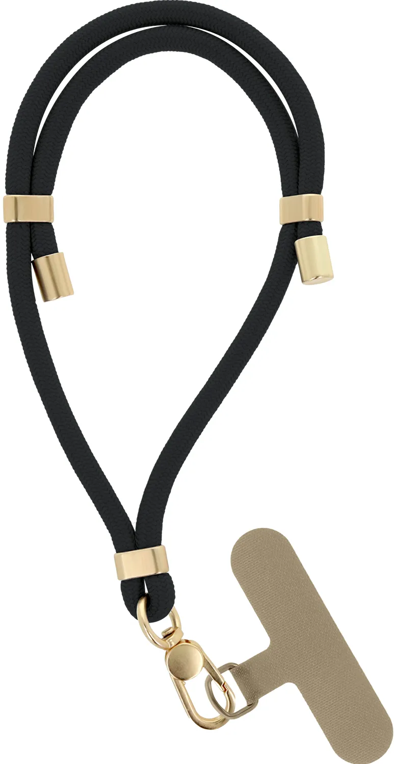 Universal phone strap Elegant black
