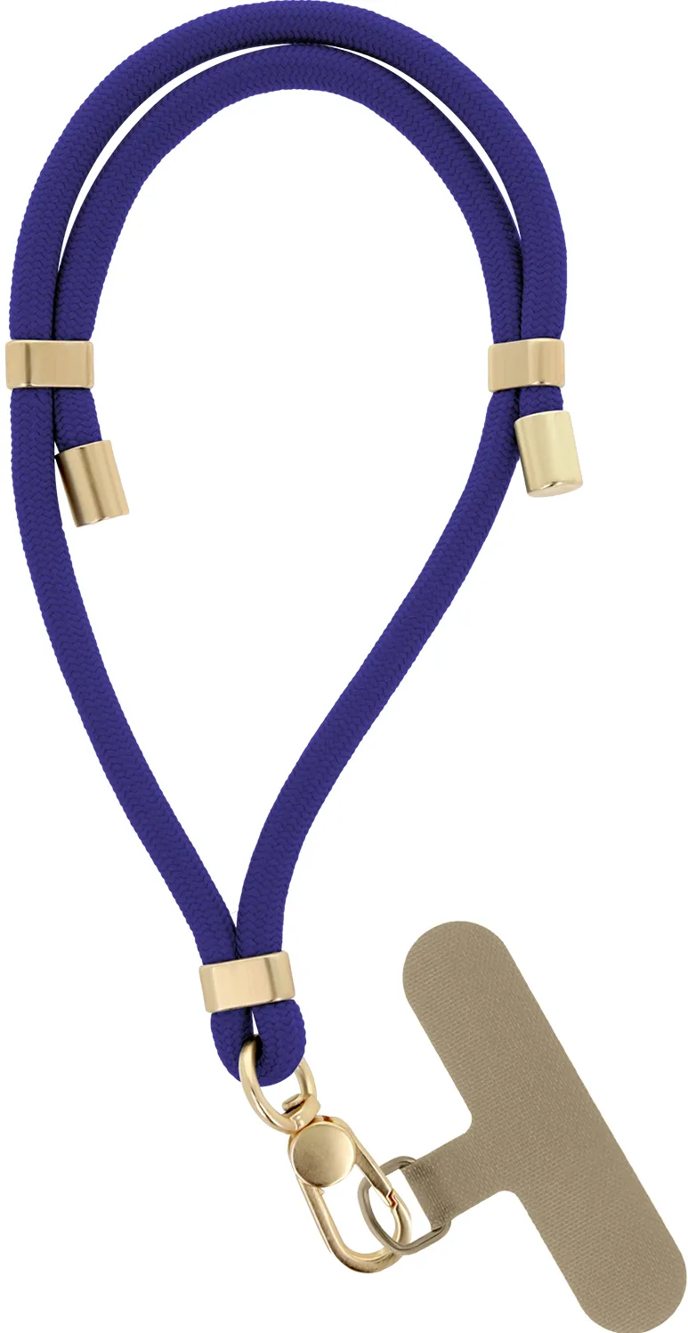 Universal phone strap Elegant navy blue
