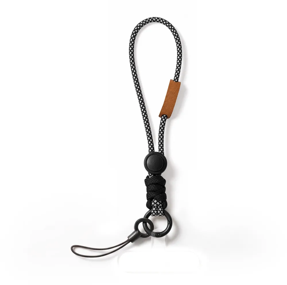 Etteri short wrist strap for phones black