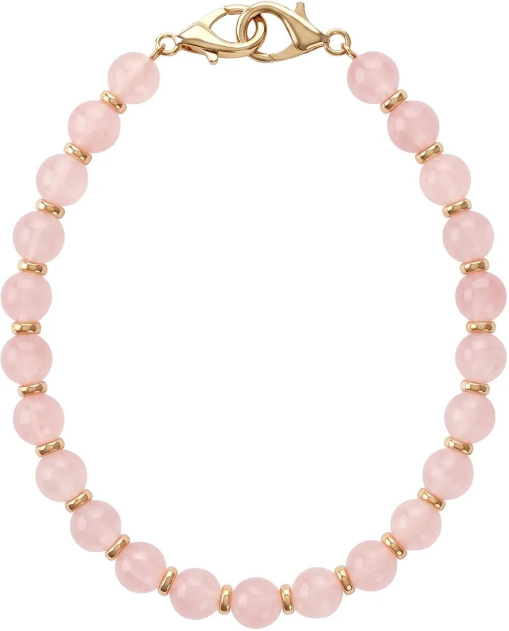 Beaded phone strap pink