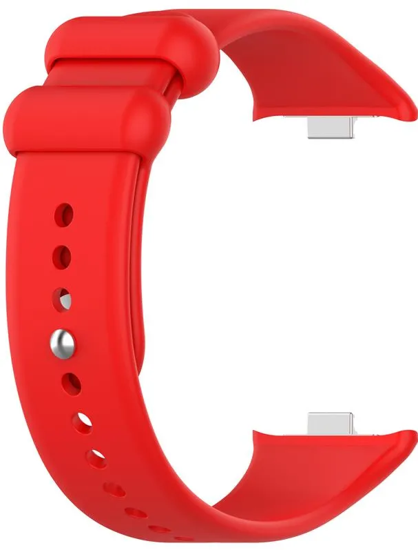 SILICONE STRAP MI BAND 8 PRO /M8 PRO (7). RED
