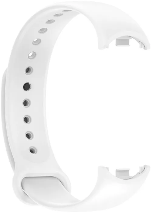 SILICONE STRAP MI BAND 8/M8 (2). WHITE