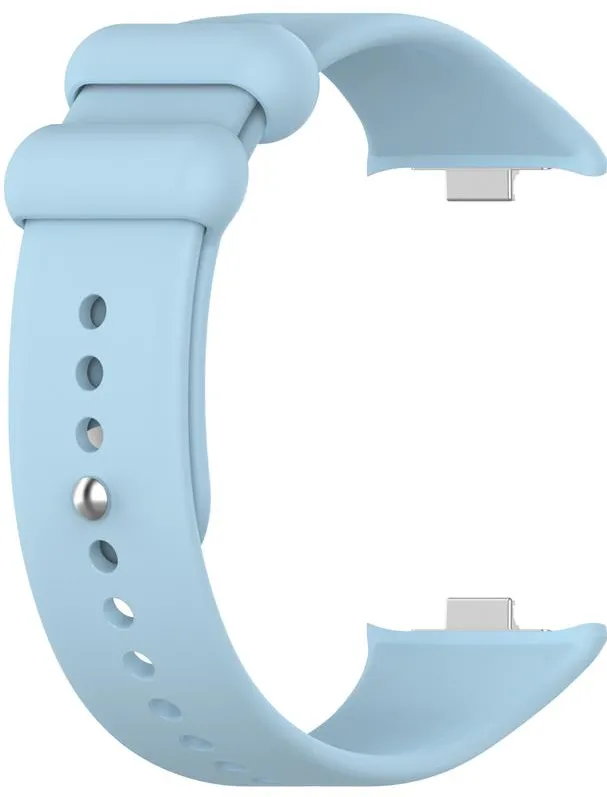 SILICONE STRAP MI BAND 8 PRO /M8 PRO (4). LIGHT BLUE