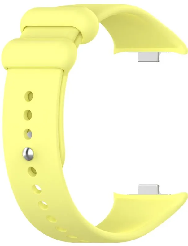 SILICONE STRAP MI BAND 8 PRO/M8 PRO (6). YELLOW