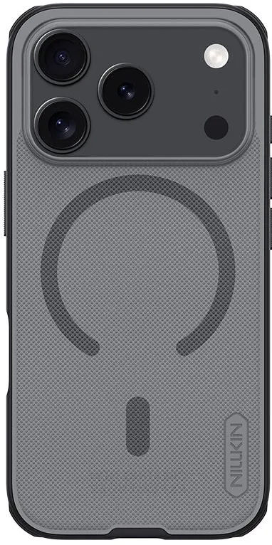Nillkin Super Frosted Shield PRo Magnetic case for iPhone 17 Pro / 18 Pro transparent black