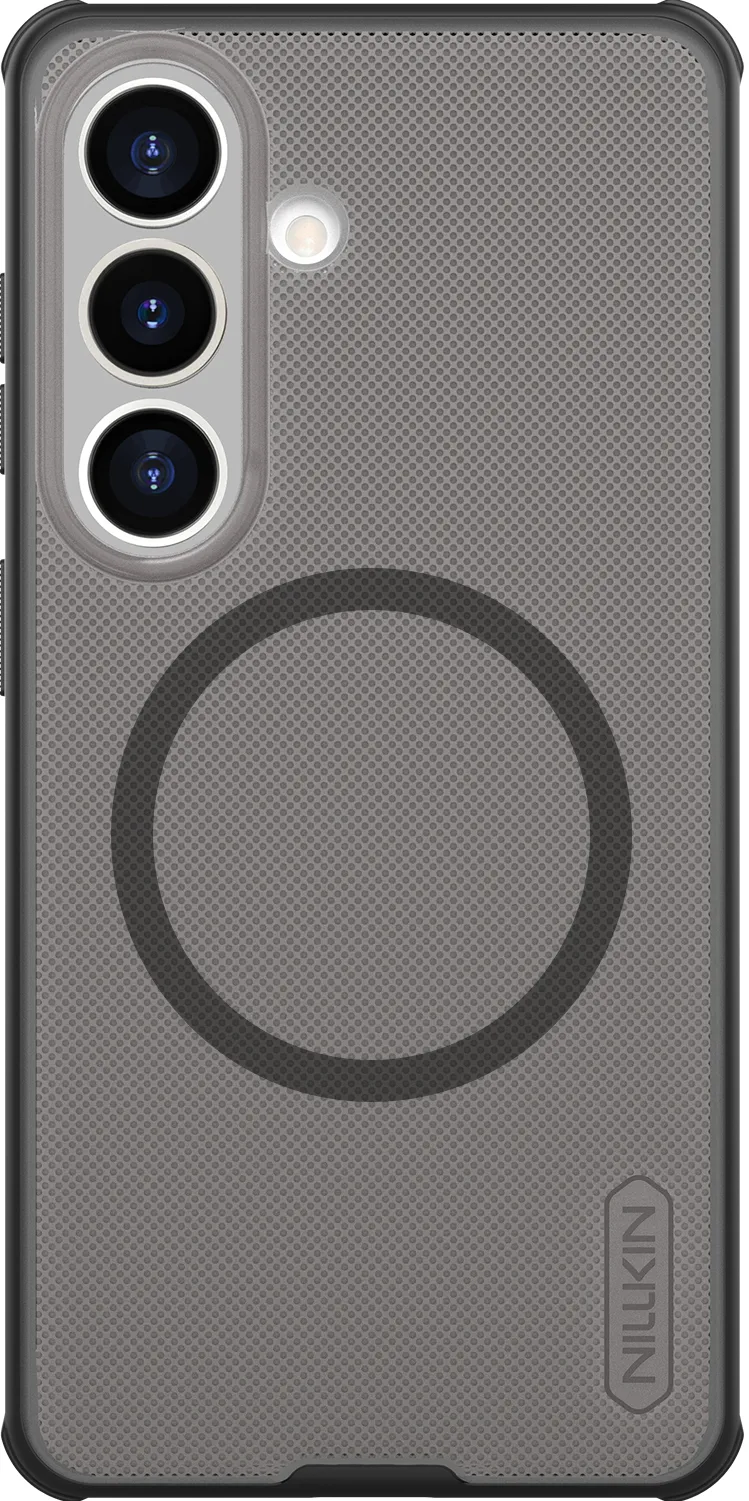 Nillkin Super Frosted Shield Pro Magnetic Case for Xiaomi Redmi Note 15 Pro+ 5G/Poco M8 Pro 5G transparent black