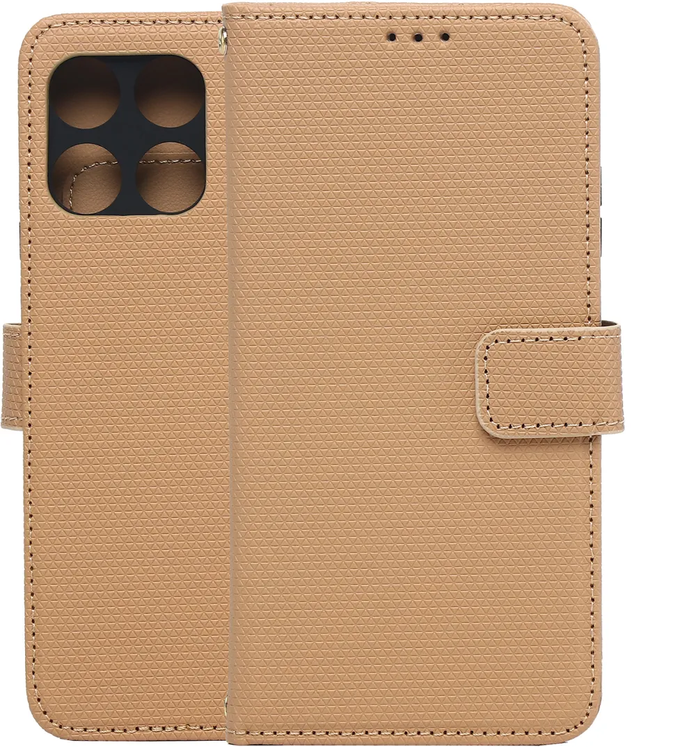 Smart Triangle case for Motorola Edge 70 brown