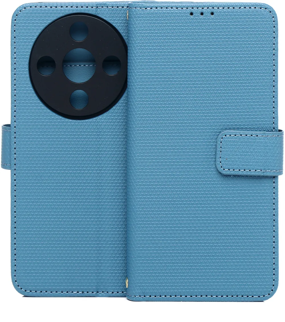 Smart Triangle case for Honor Magic 8 Lite blue