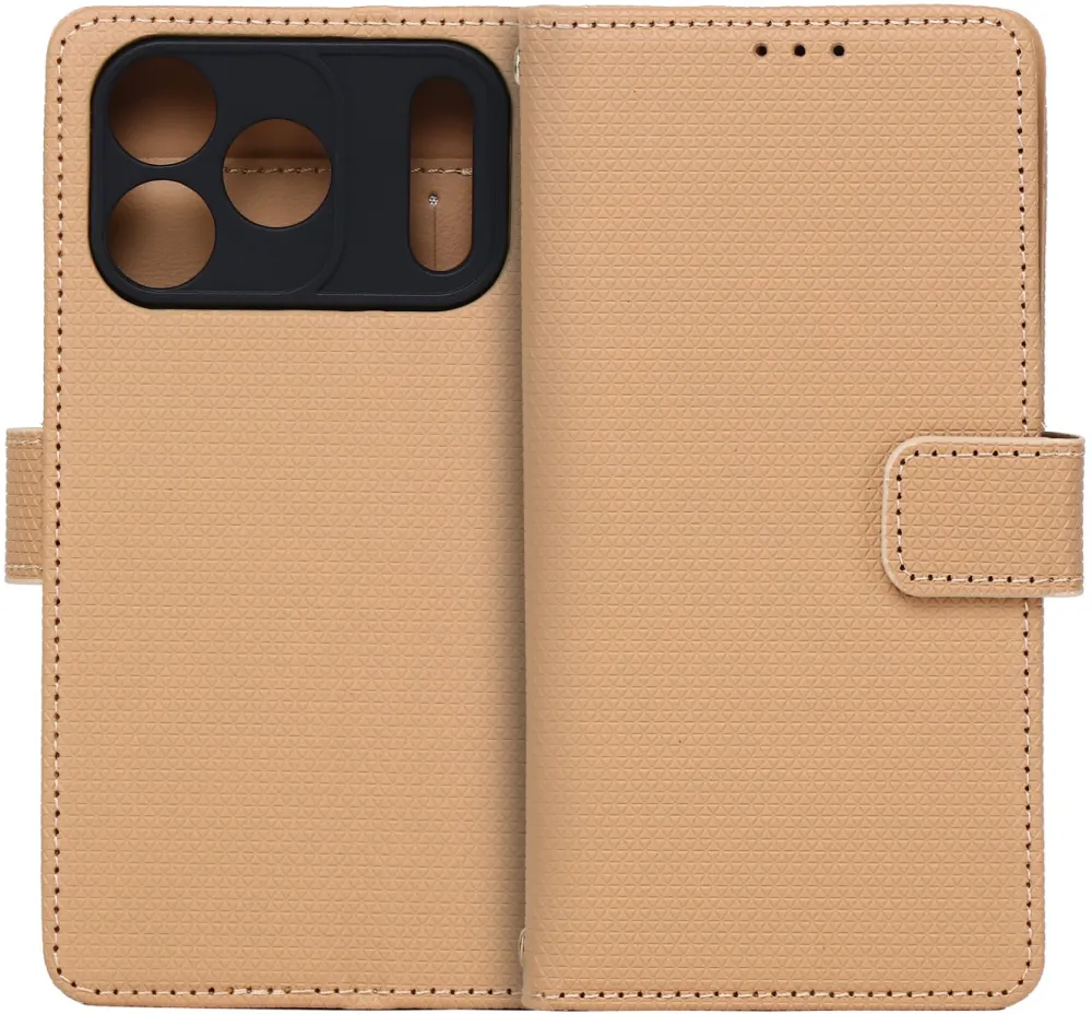 Smart Triangle case for iPhone 17 Pro 6,3" / 18 Pro 6,3" brown