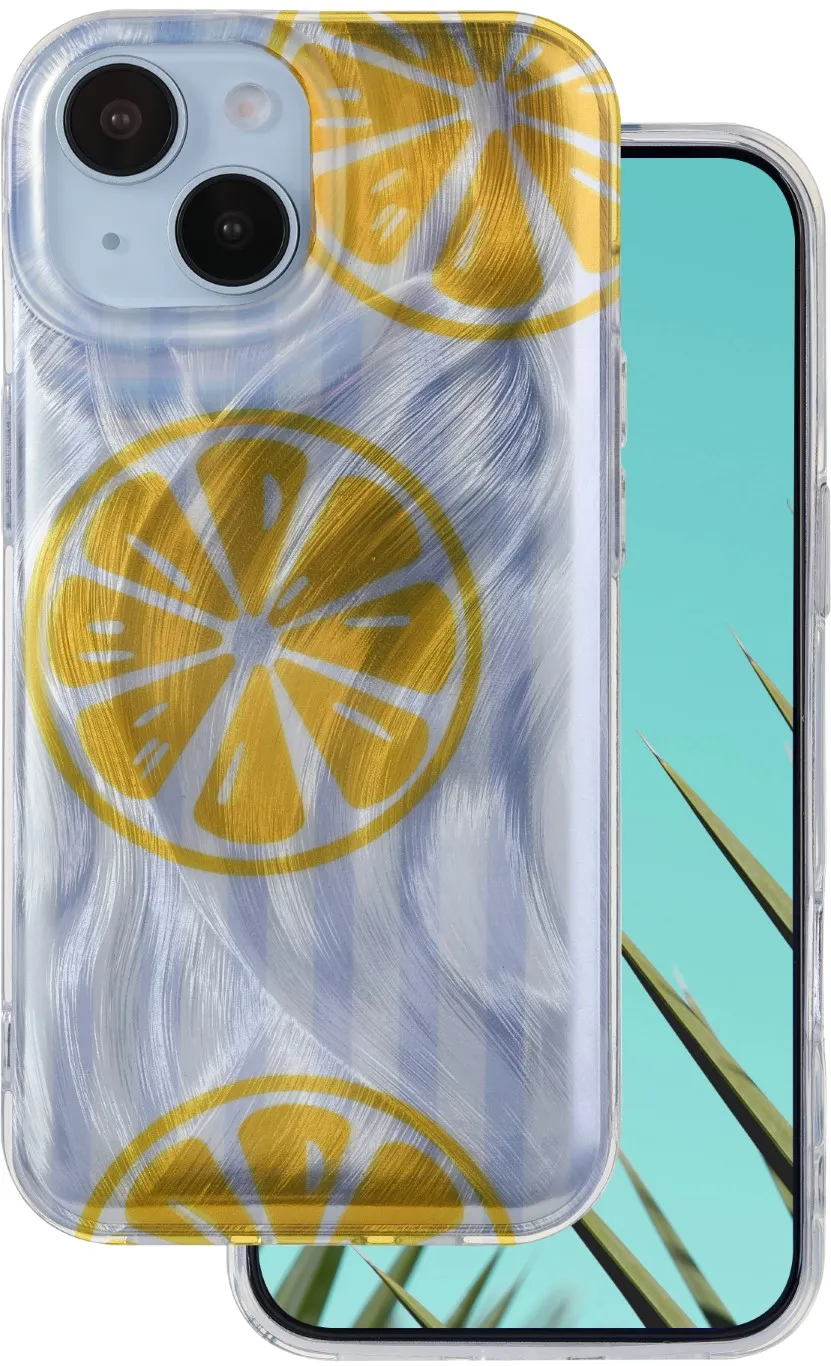 Ultra Trendy Summer case for iPhone 11 lemon