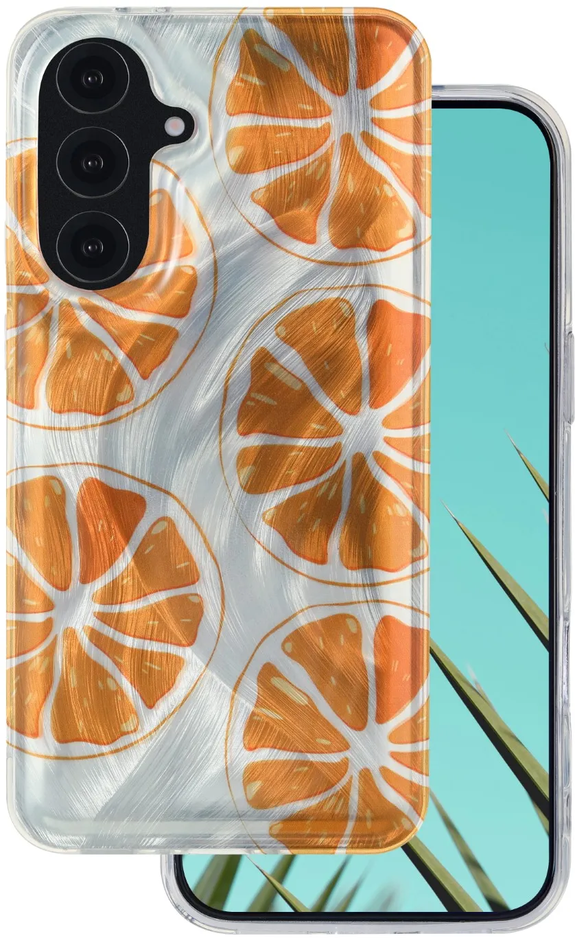 Ultra Trendy Summer case for Samsung Galaxy A26 5G orange