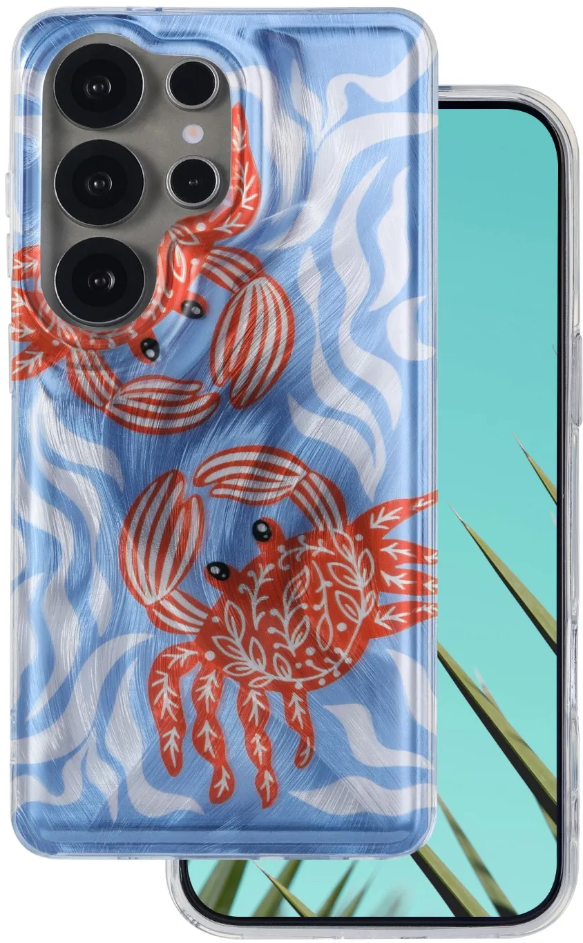 Ultra Trendy Summer case for Samsung Galaxy S25 Ultra crab