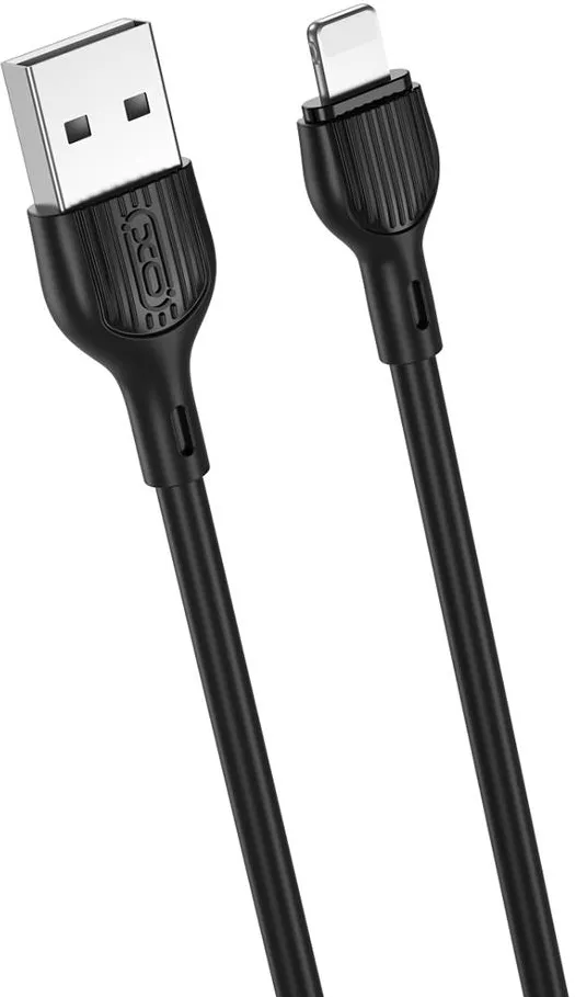 XO cable NB200 USB - Lightning 1,0m 2.1A black