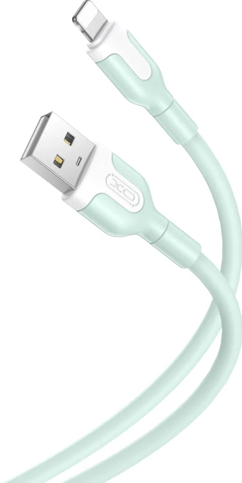 XO cable NB212 USB - Lightning 1,0 m 2,1A green