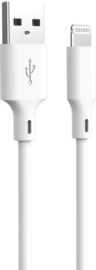 Forever recycling  cable USB-A - Lightning 1,5m 2,4A HDKR12-AL-00 white